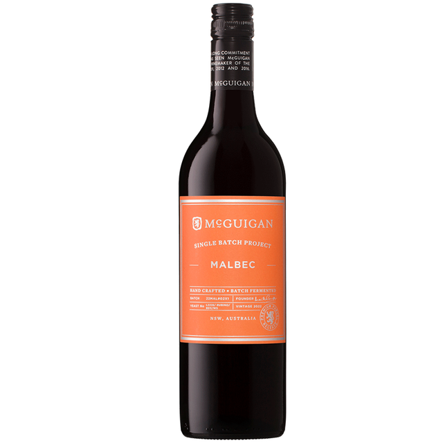 2022 McGuigan Single Batch Malbec, hi-res image number null